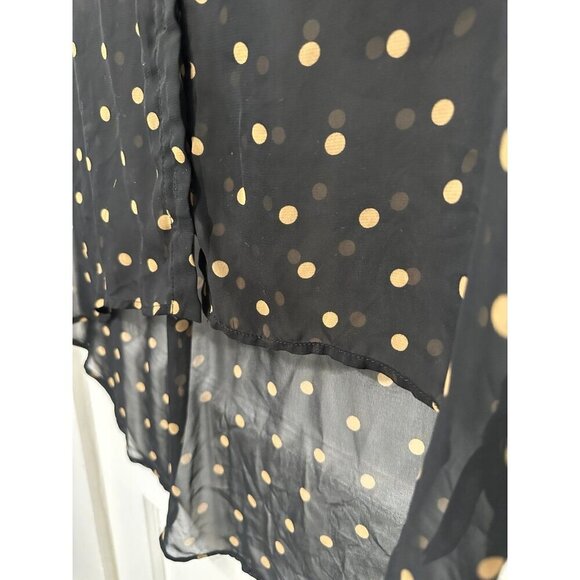 Forever 21 Y2K women’s size small polka dot top - Picture 3 of 9